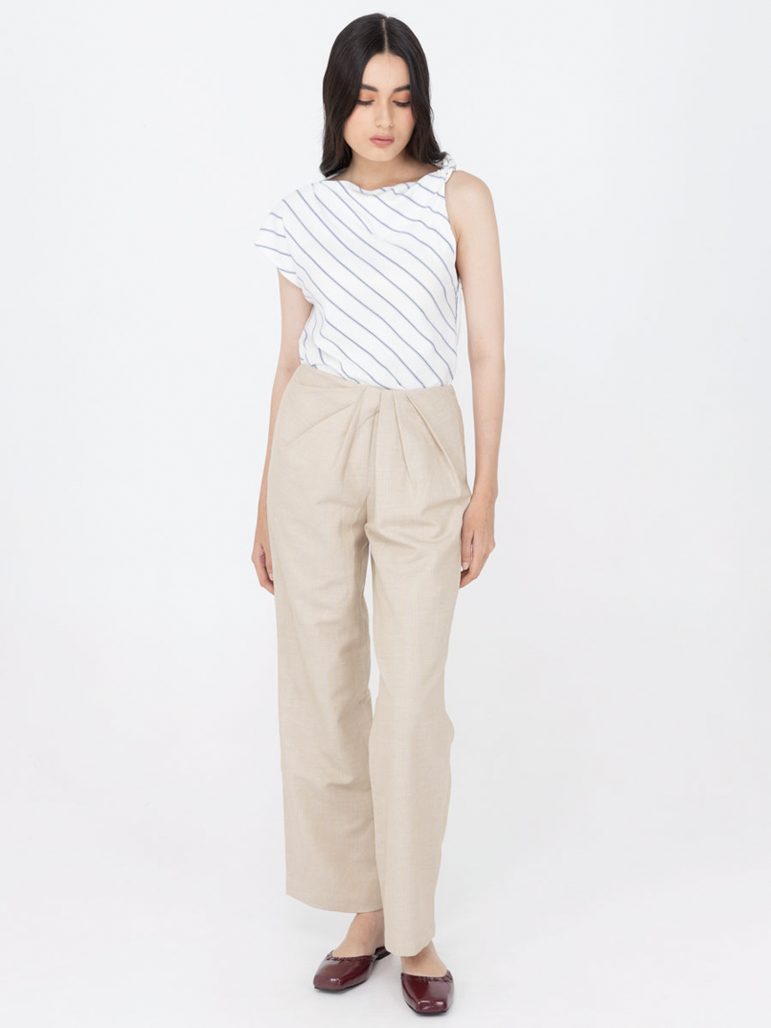 Cyrielle Pants Beige - Image 2