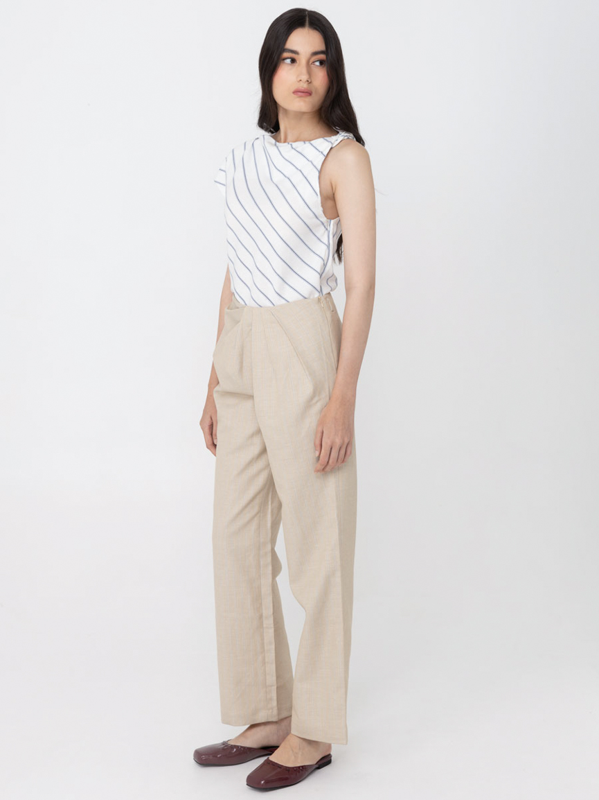 Cyrielle Pants Beige - Image 3