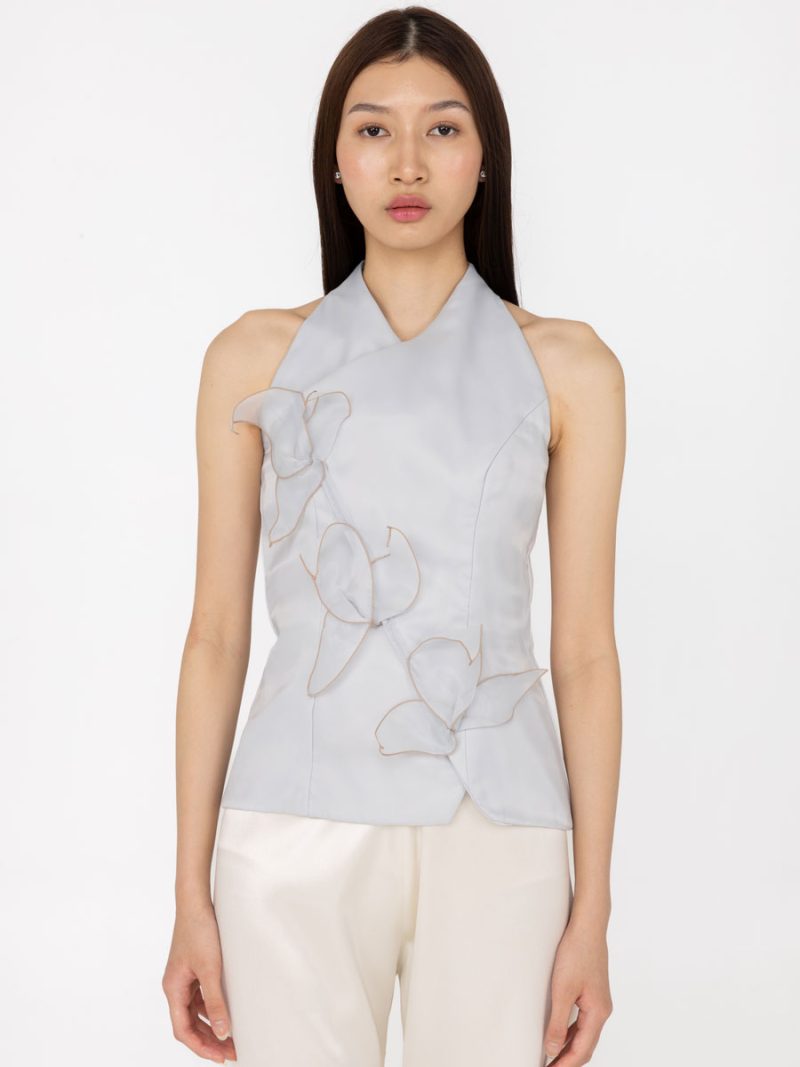 Cloe Top Pastel Blue