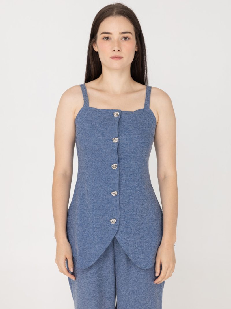 Cheo Top Blue