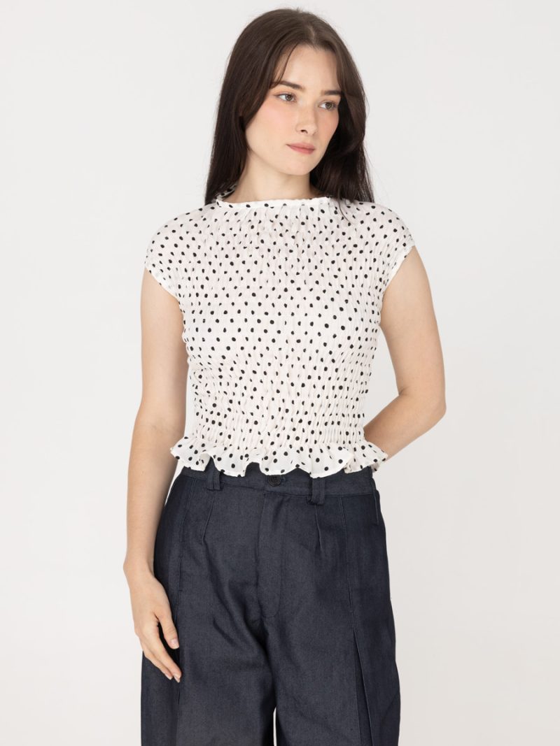 Rugby Sleeveless Polkadot