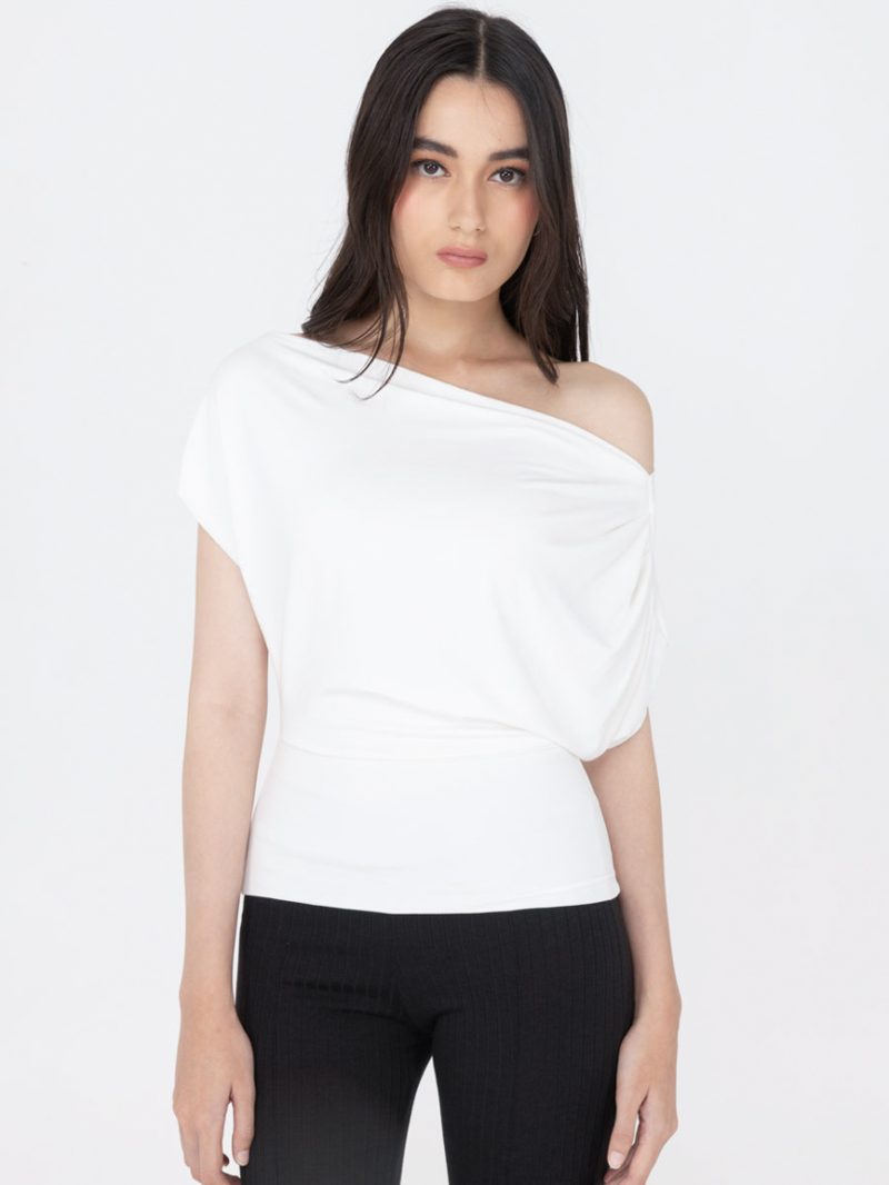 Kaia Top Off White