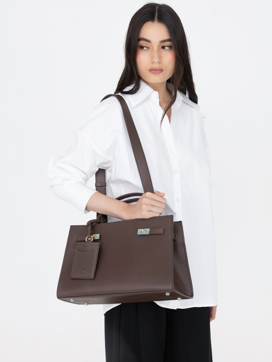 Mason Bag French Taupe - Image 5
