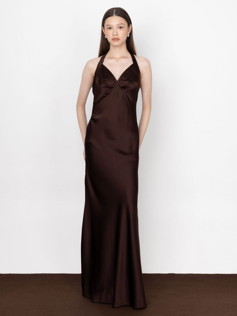 Solene Dress Espresso