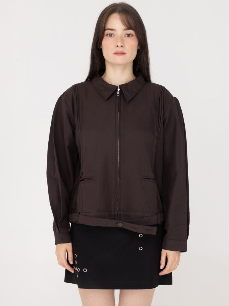 Dasha Work Jacket Brown