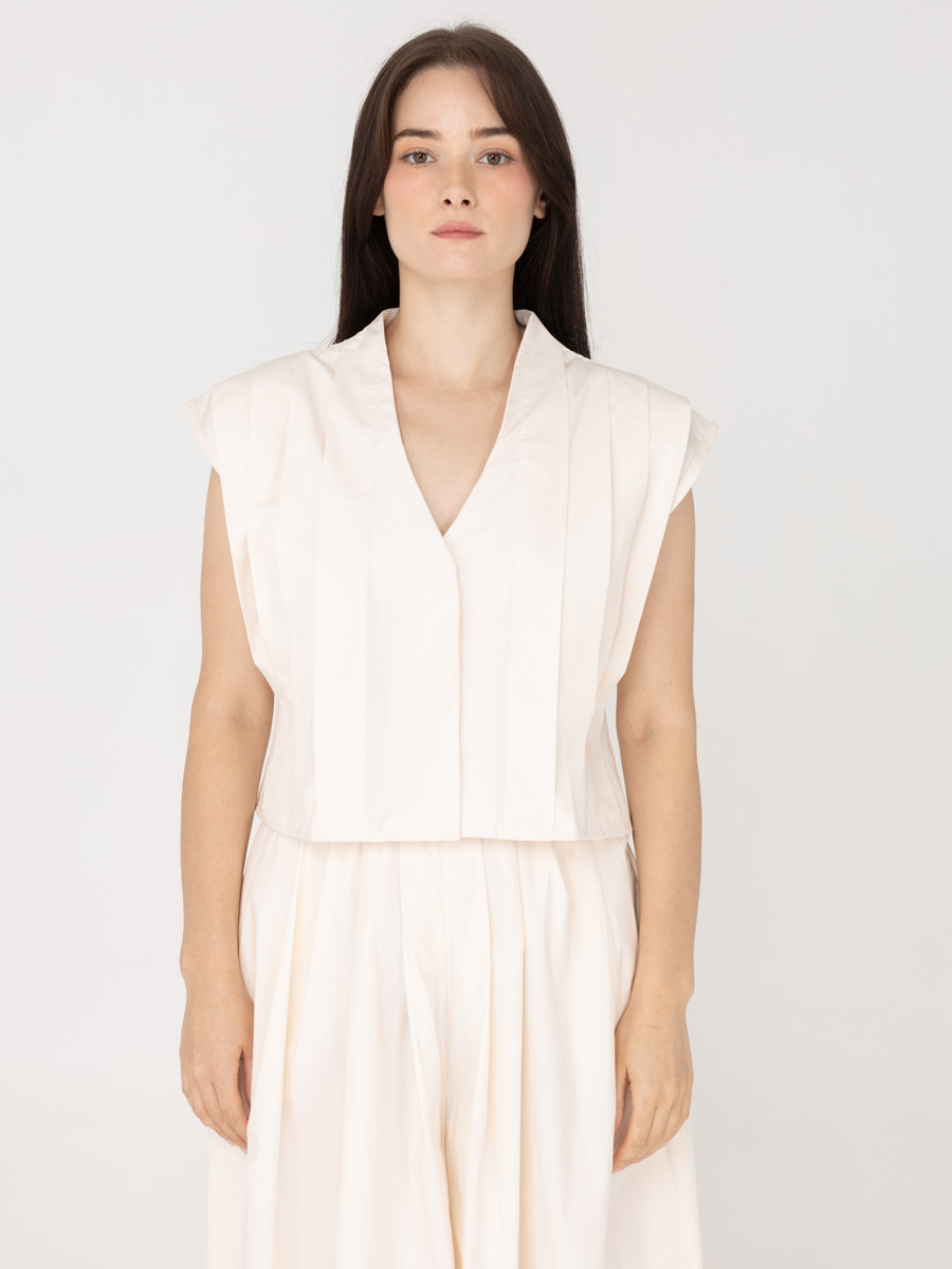 Klea Top Porcelaine
