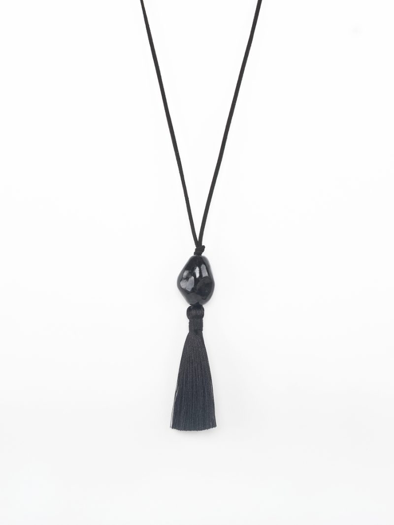 Tassel Ceramic Pendant