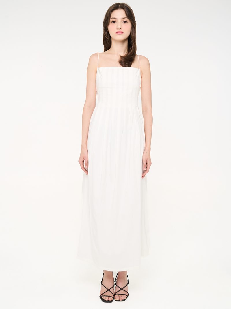Naya Dress White