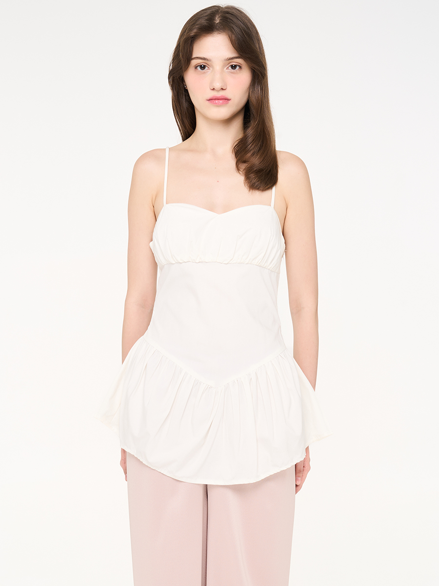Cleo Top White