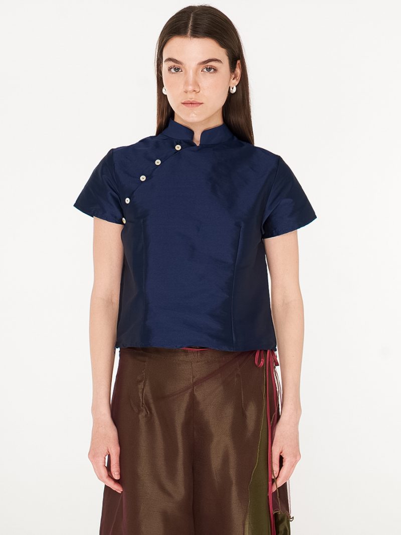 Bond Cheongsam Indigo
