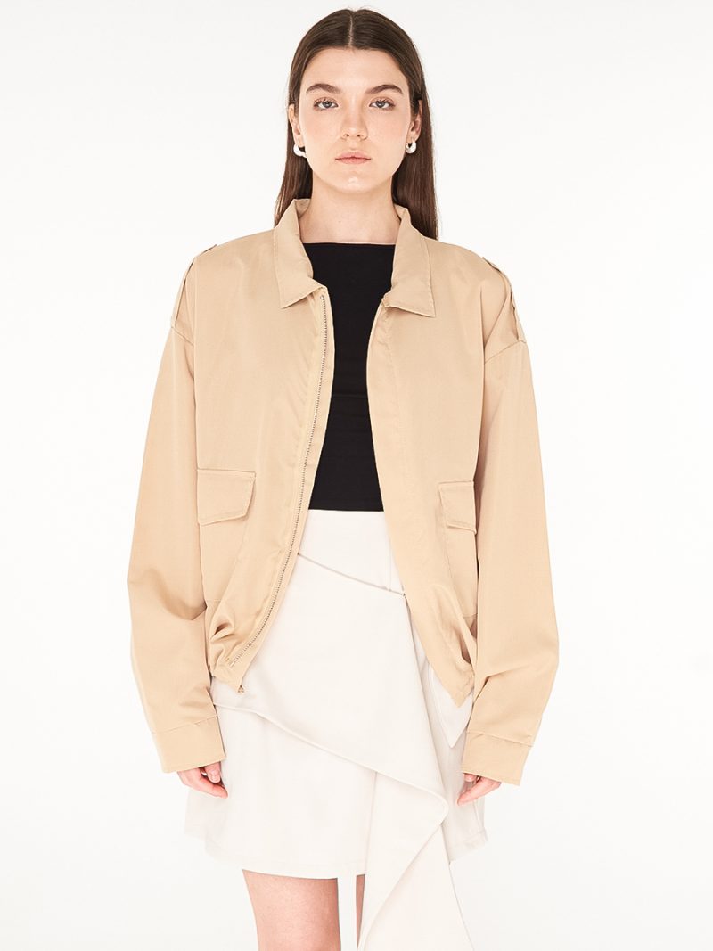 Off-Duty Trench Khaki