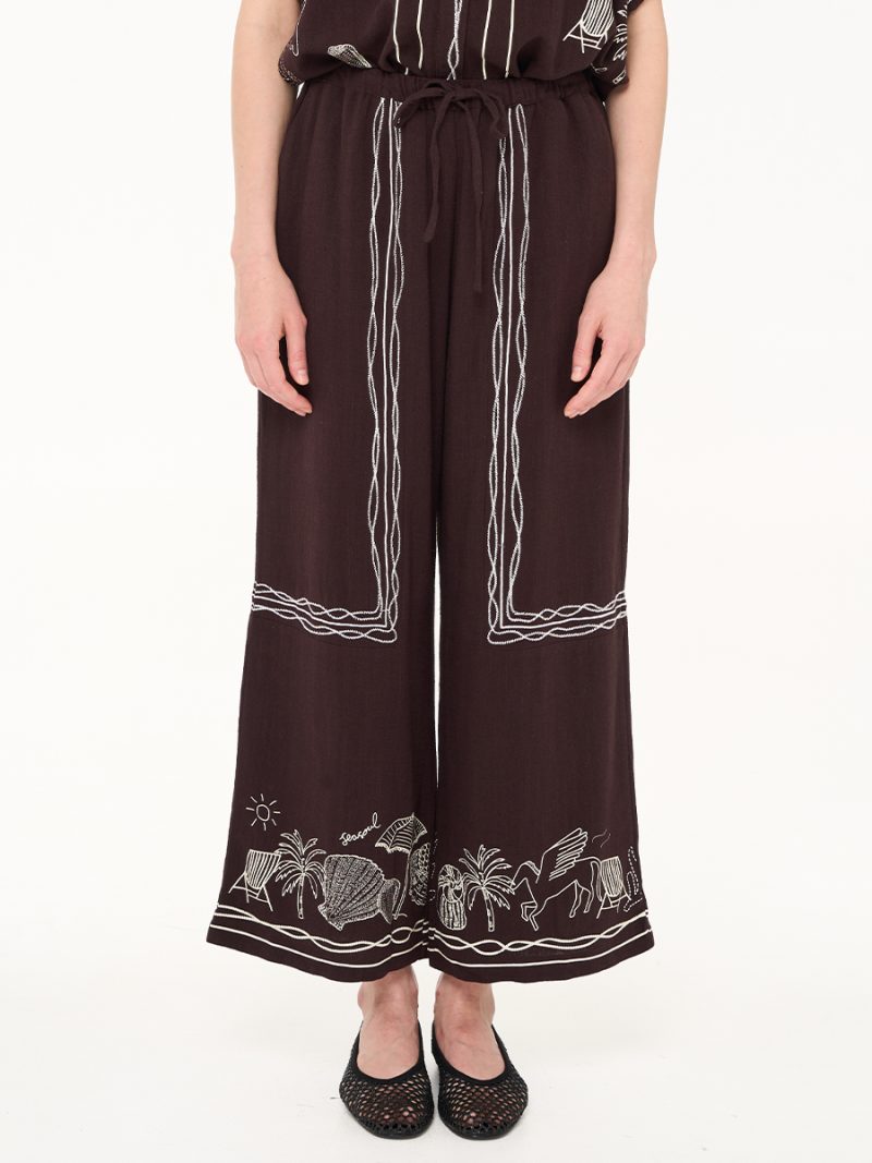 Reese Pants Dark Brown