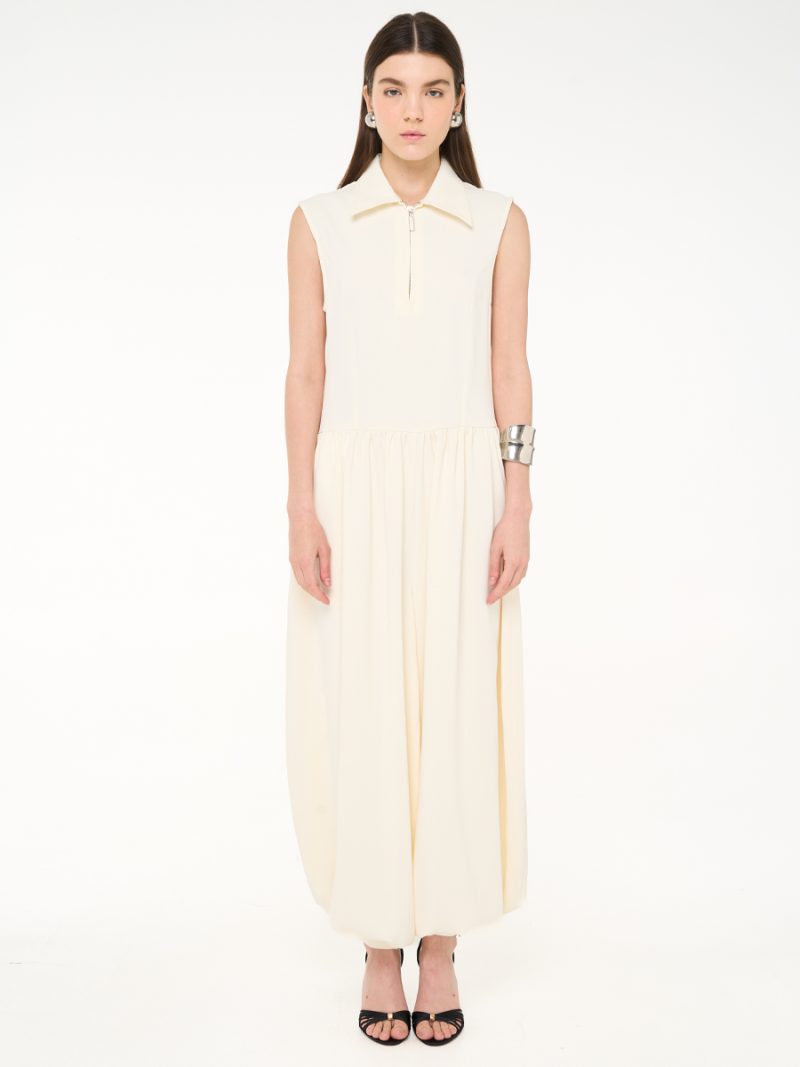 Sculpted Bubble Jumpsuit