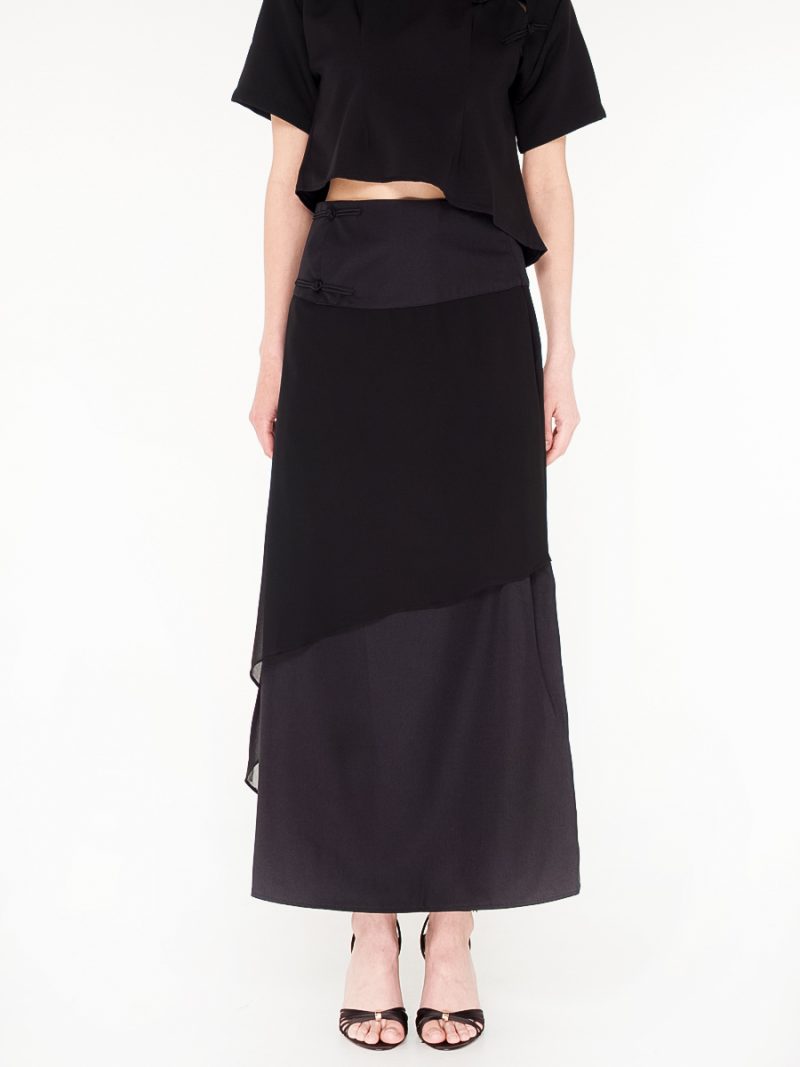 Aera Maxi Skirt Black