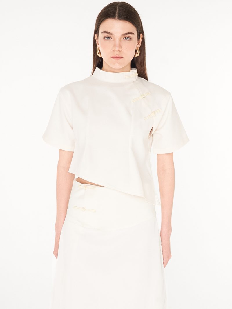 Numa Short Sleeve White