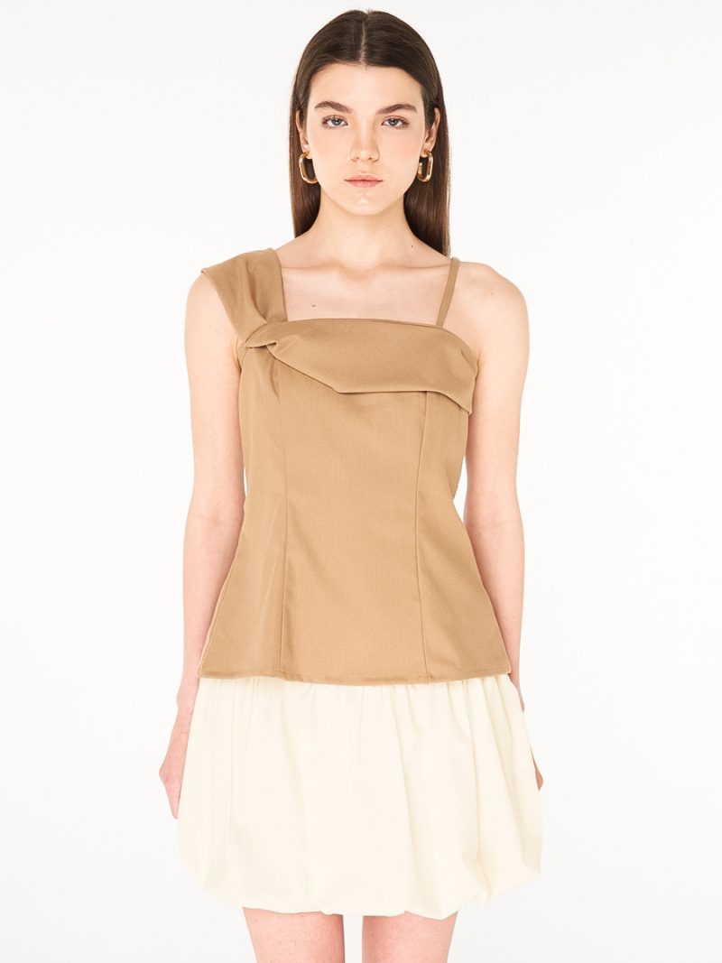 Memora Top Ginger Brown