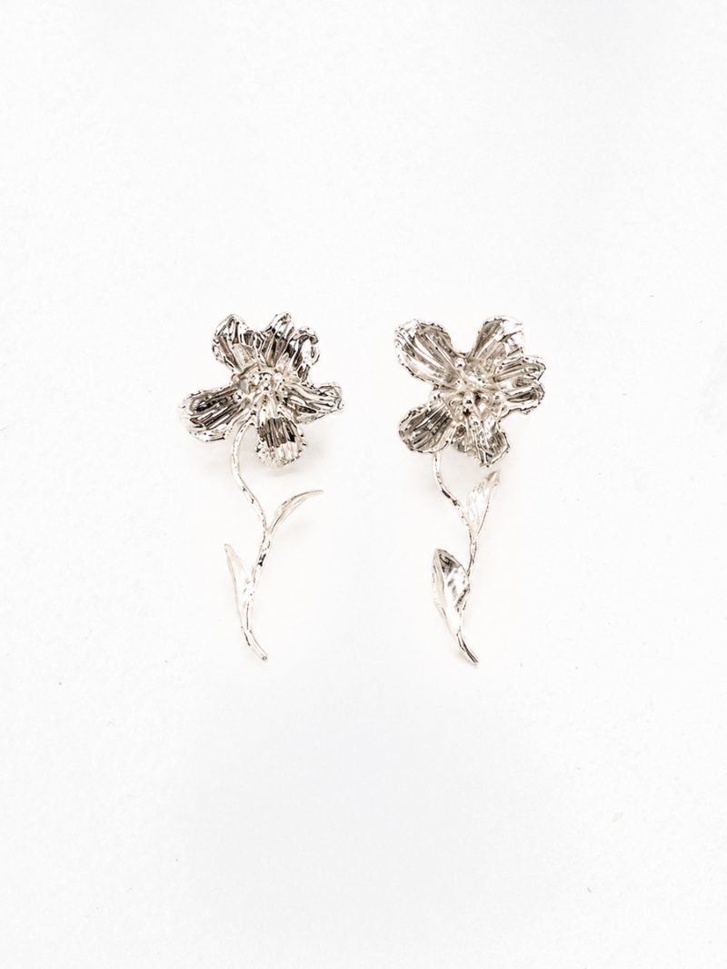 Solenne Earrings Silver