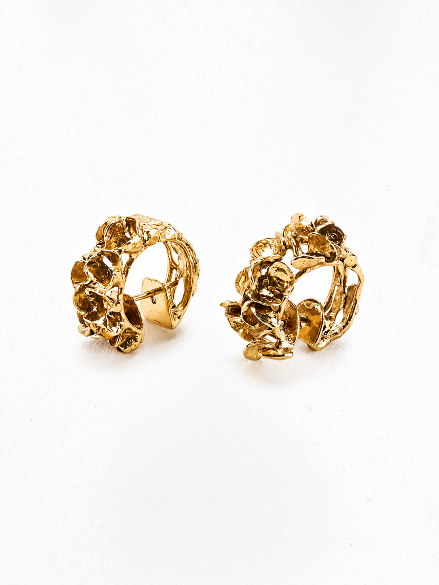 Posy Earrings Gold