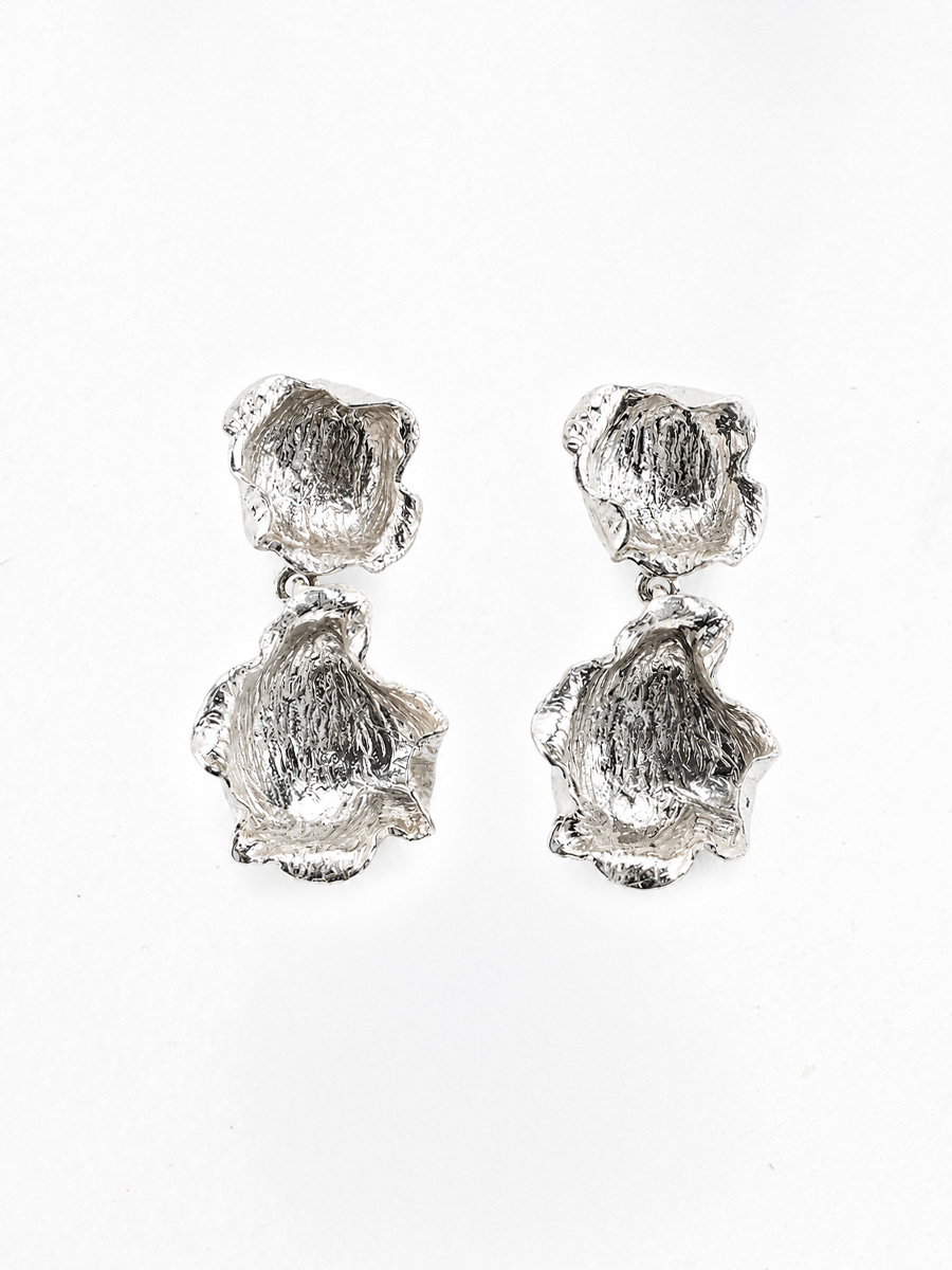 Ryu 2.0 Earrings Silver
