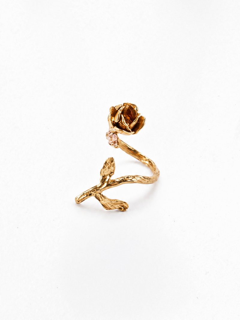 Rosethorn Ring Gold