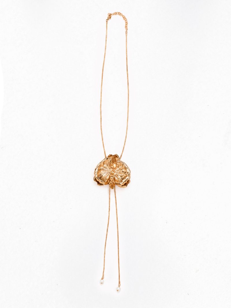 Kakkoi Long Necklace Gold