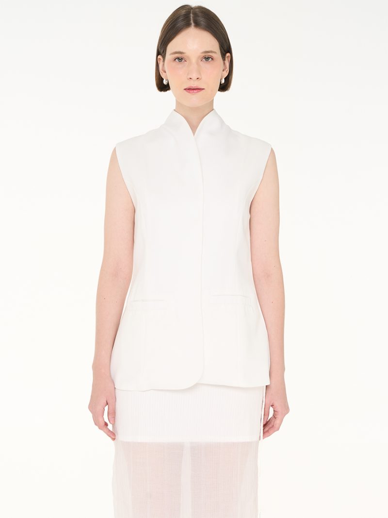 Rue Vest Broken White