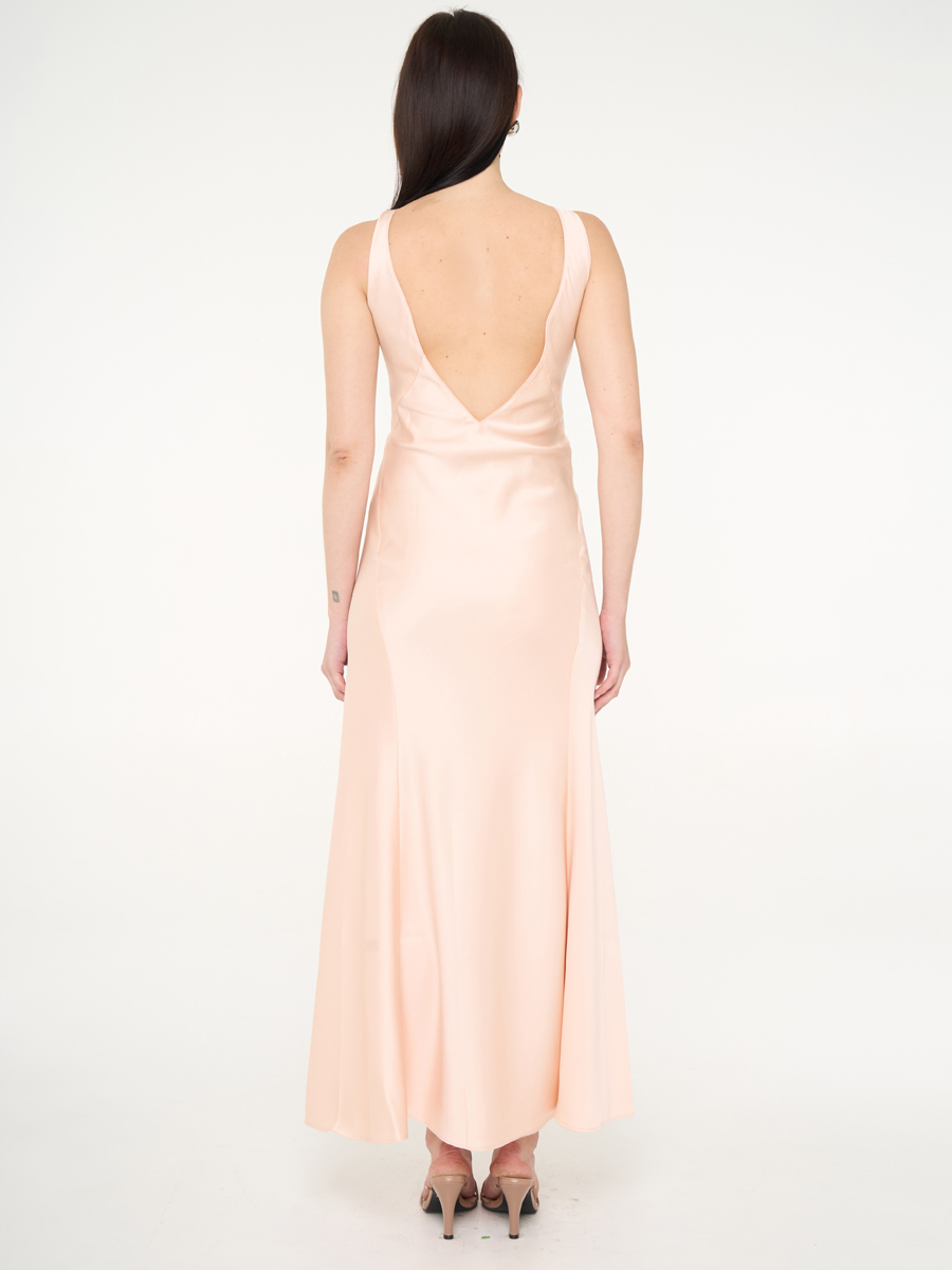 Sophia Dress Peach - Image 3