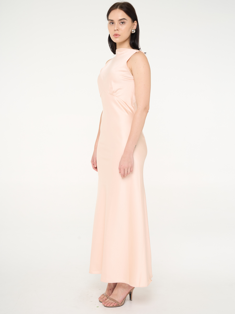 Sophia Dress Peach - Image 2