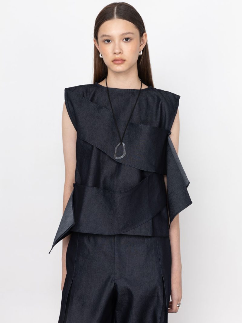 Althea Sleeveless Denim