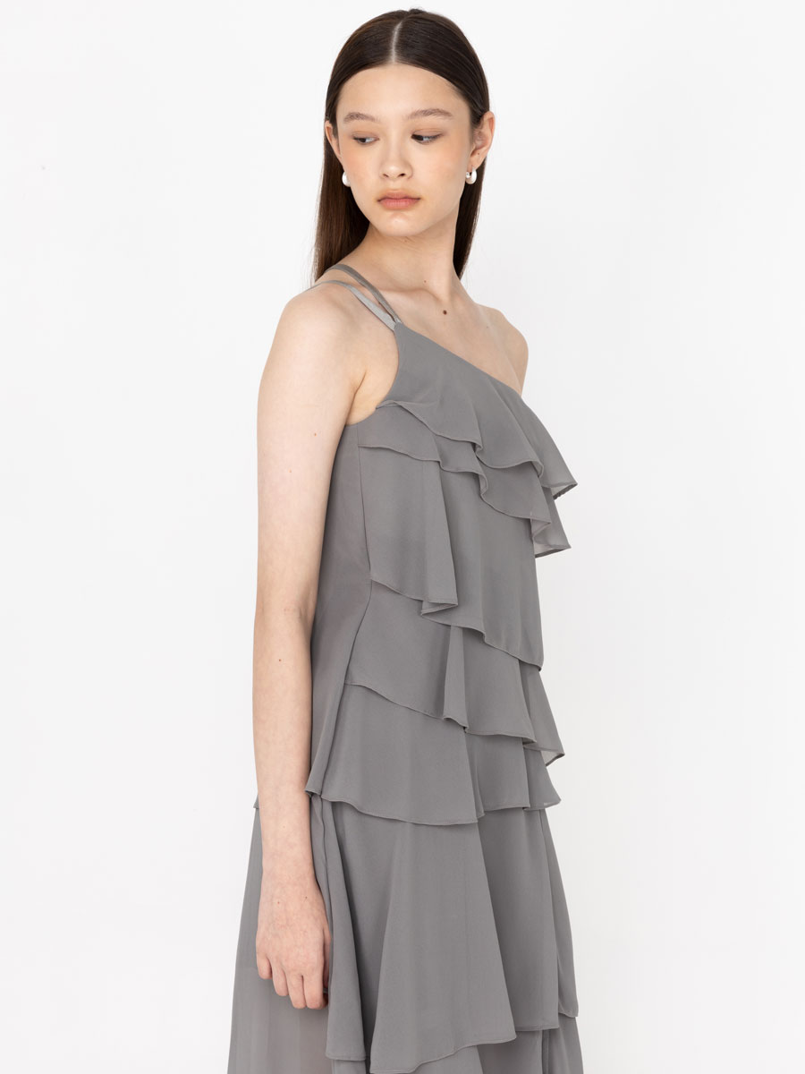 Azalea Dress Dark Gray - Image 3