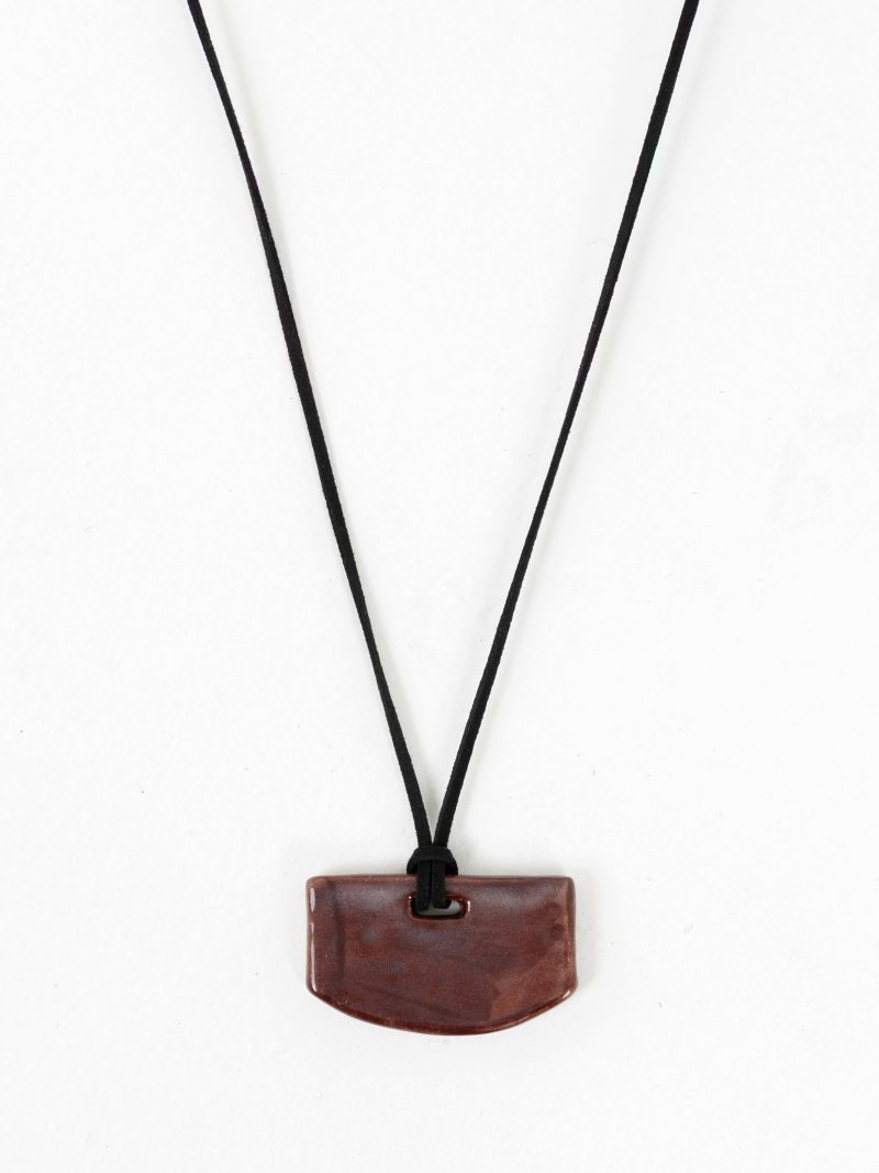 Fold Ceramic Pendant