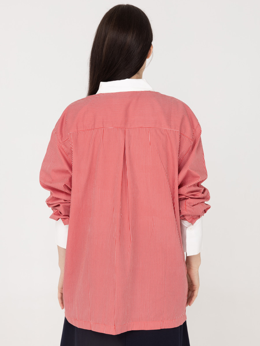 Summer Salt Long Shirt Red - Image 2