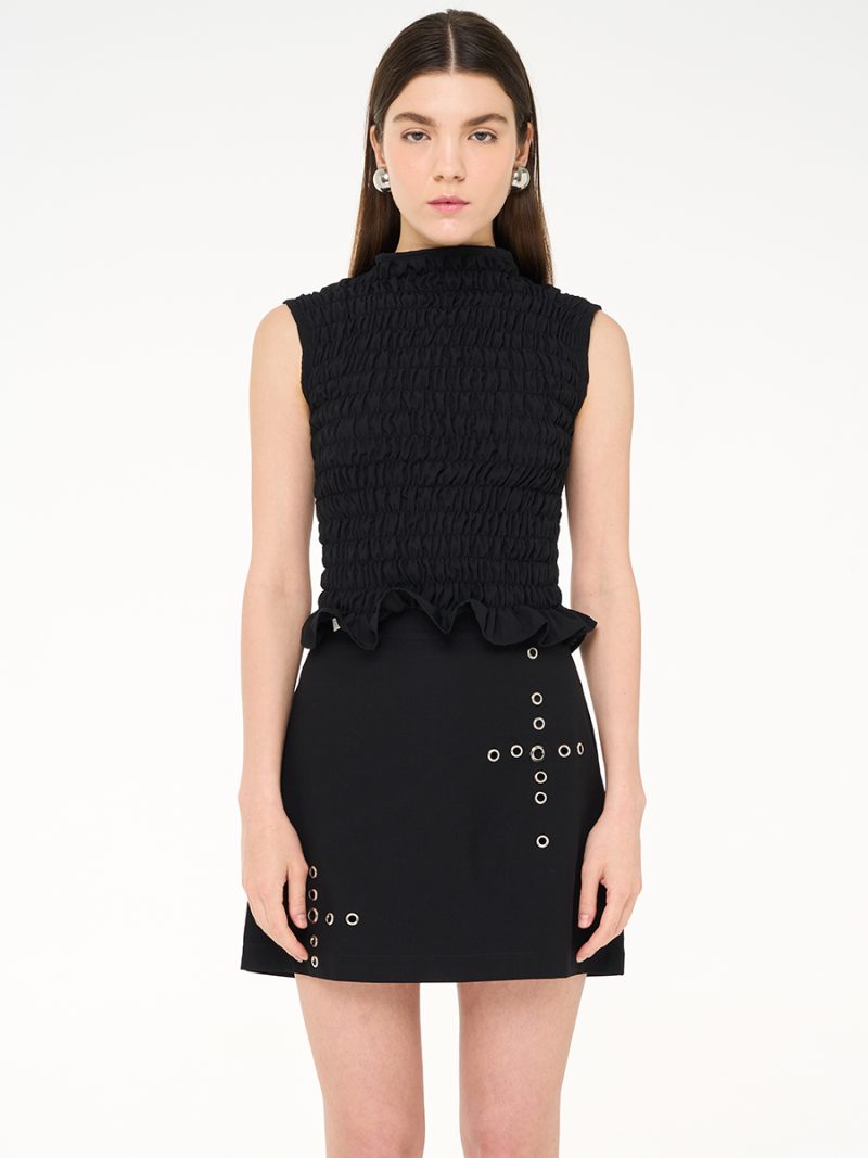 Rugby Sleeveless Black