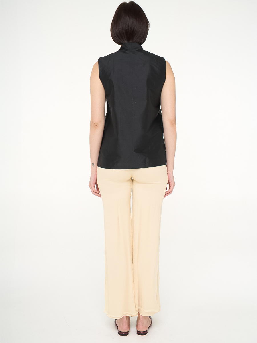 Yinyang Silk Pants Butter Bliss - Image 3