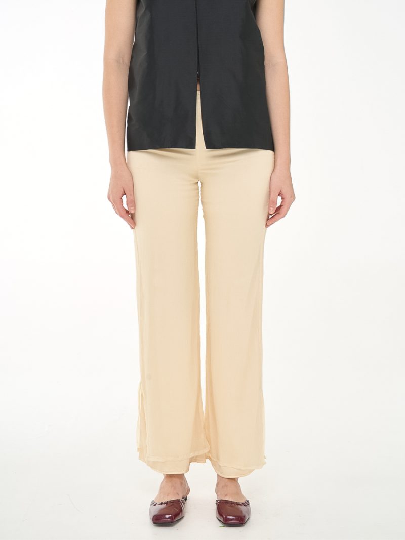 Yinyang Silk Pants Butter Bliss