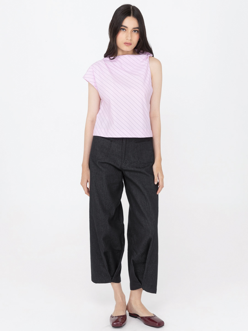 Andra Top Pink Stripes - Image 2
