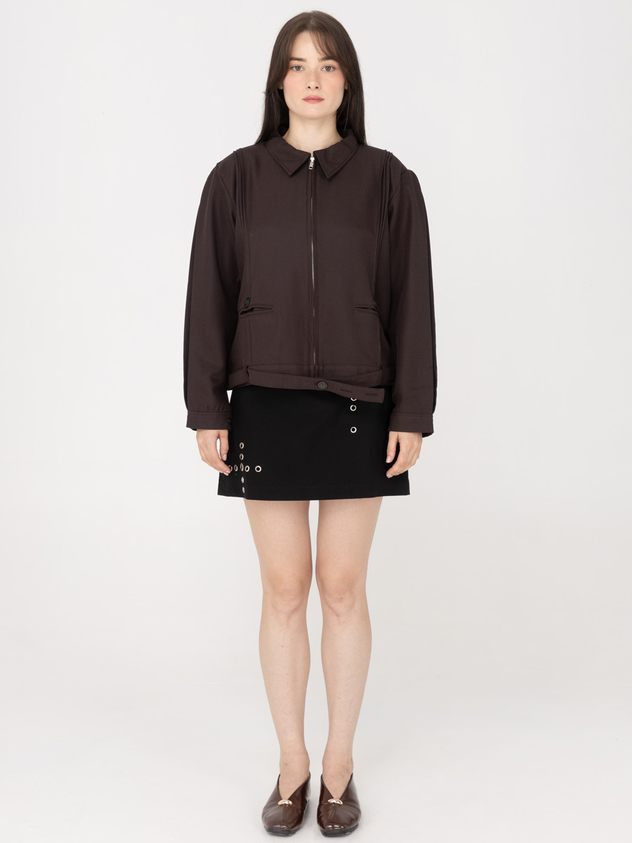 Dasha Work Jacket Brown - Image 2