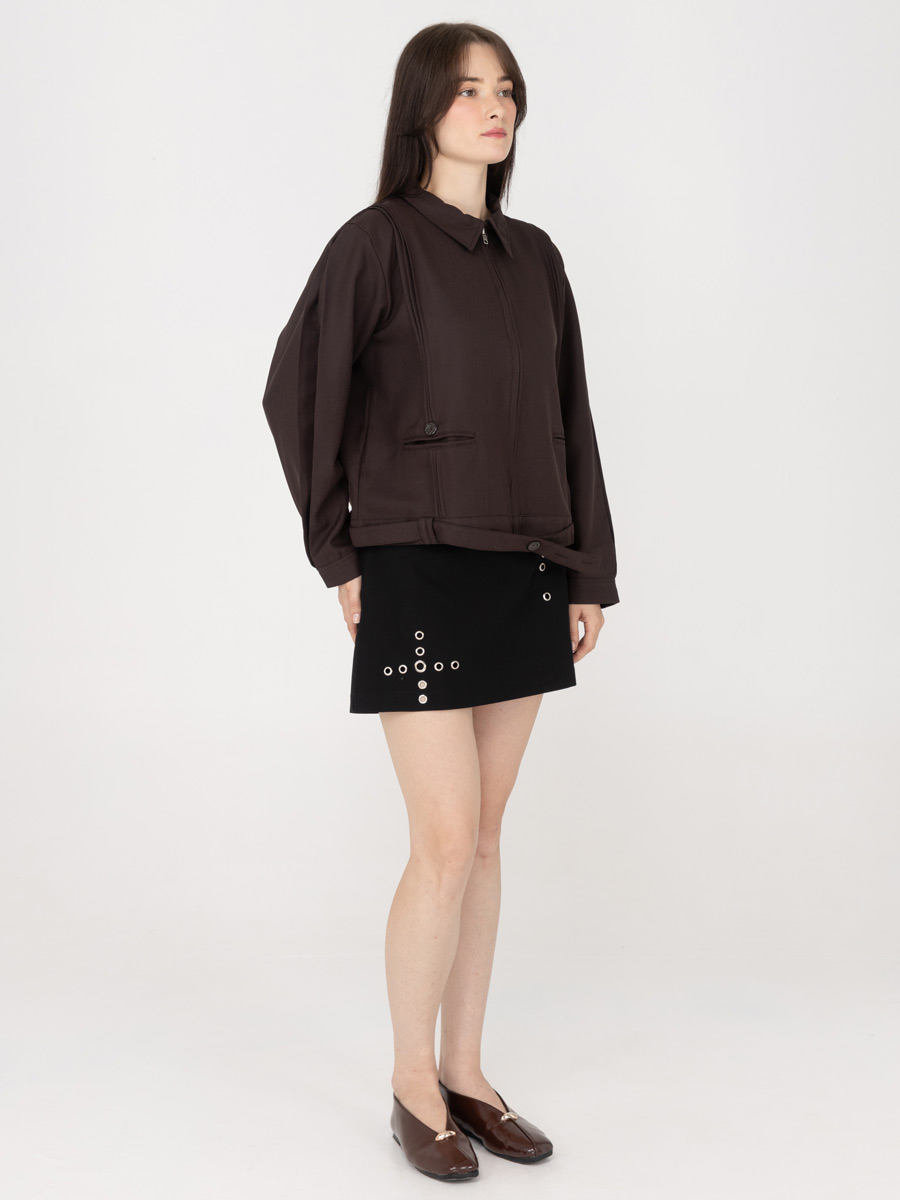 Dasha Work Jacket Brown - Image 3