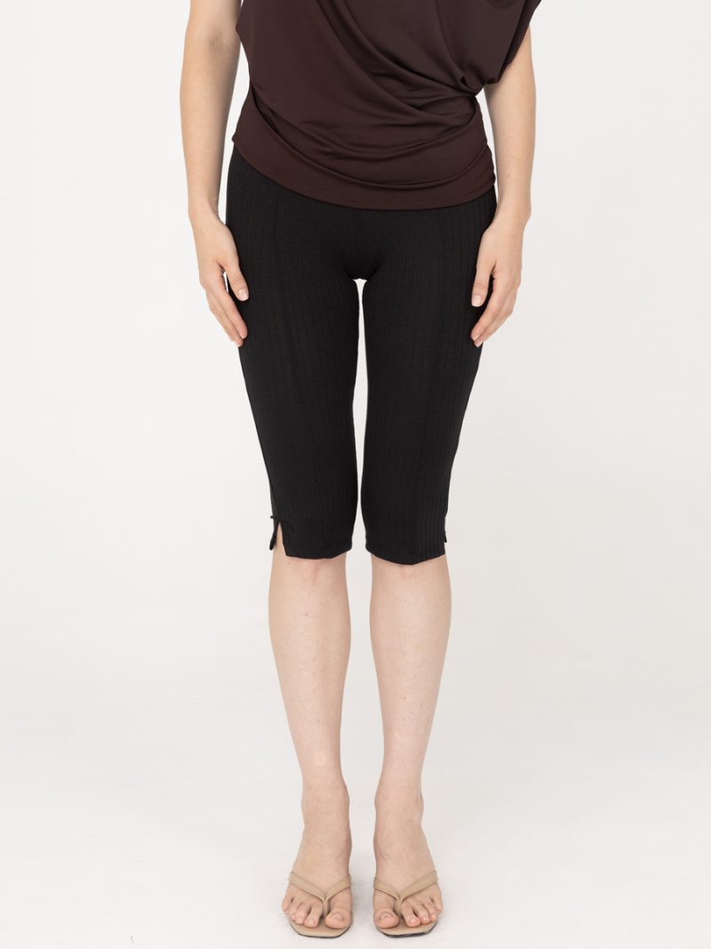 Aiko Capri Pants Black