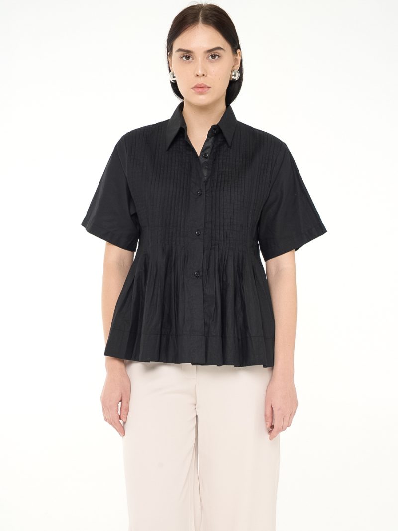 Column Shirt Black