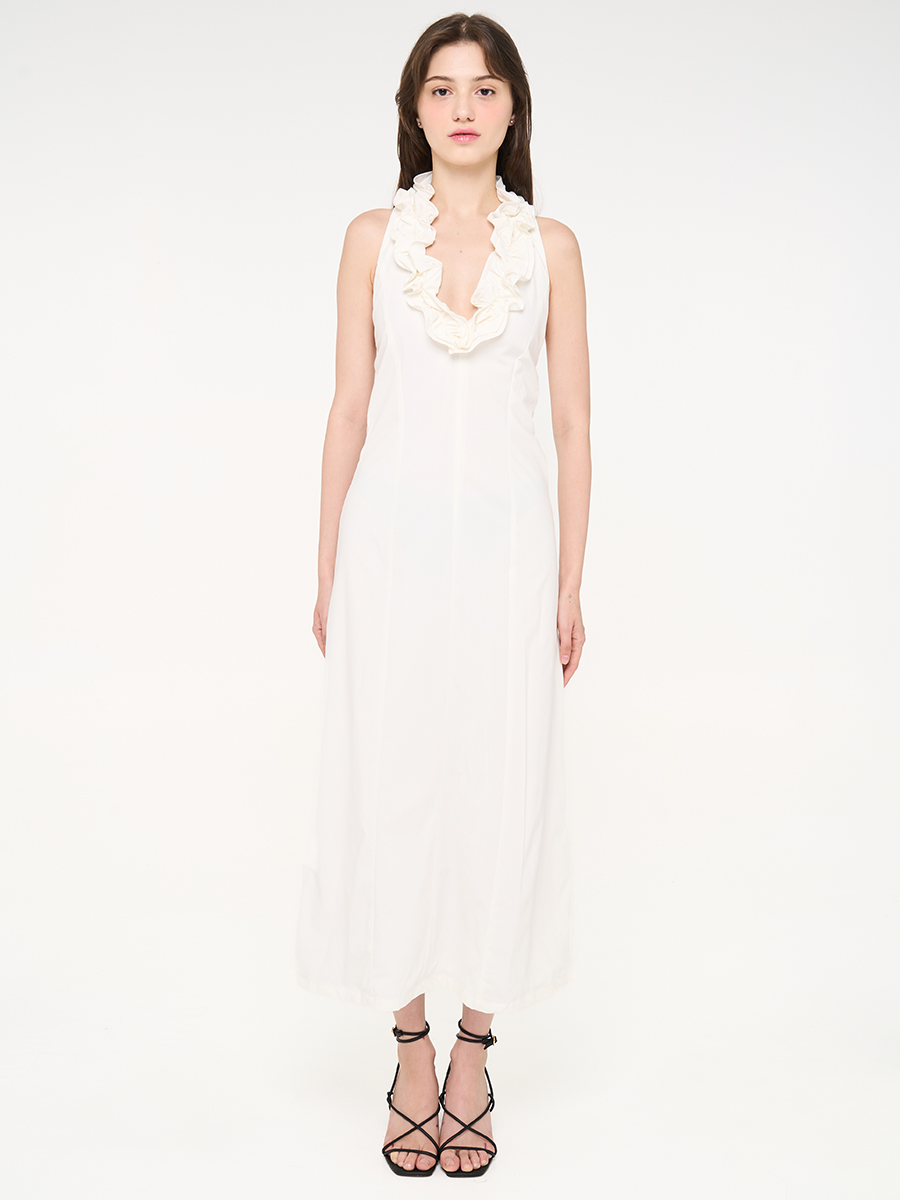 Ayla Dress White