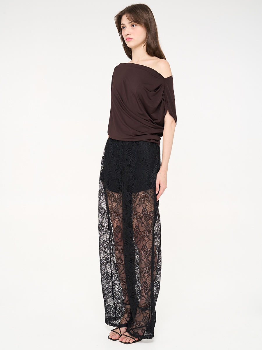 Soho Lace Pants Black - Image 3
