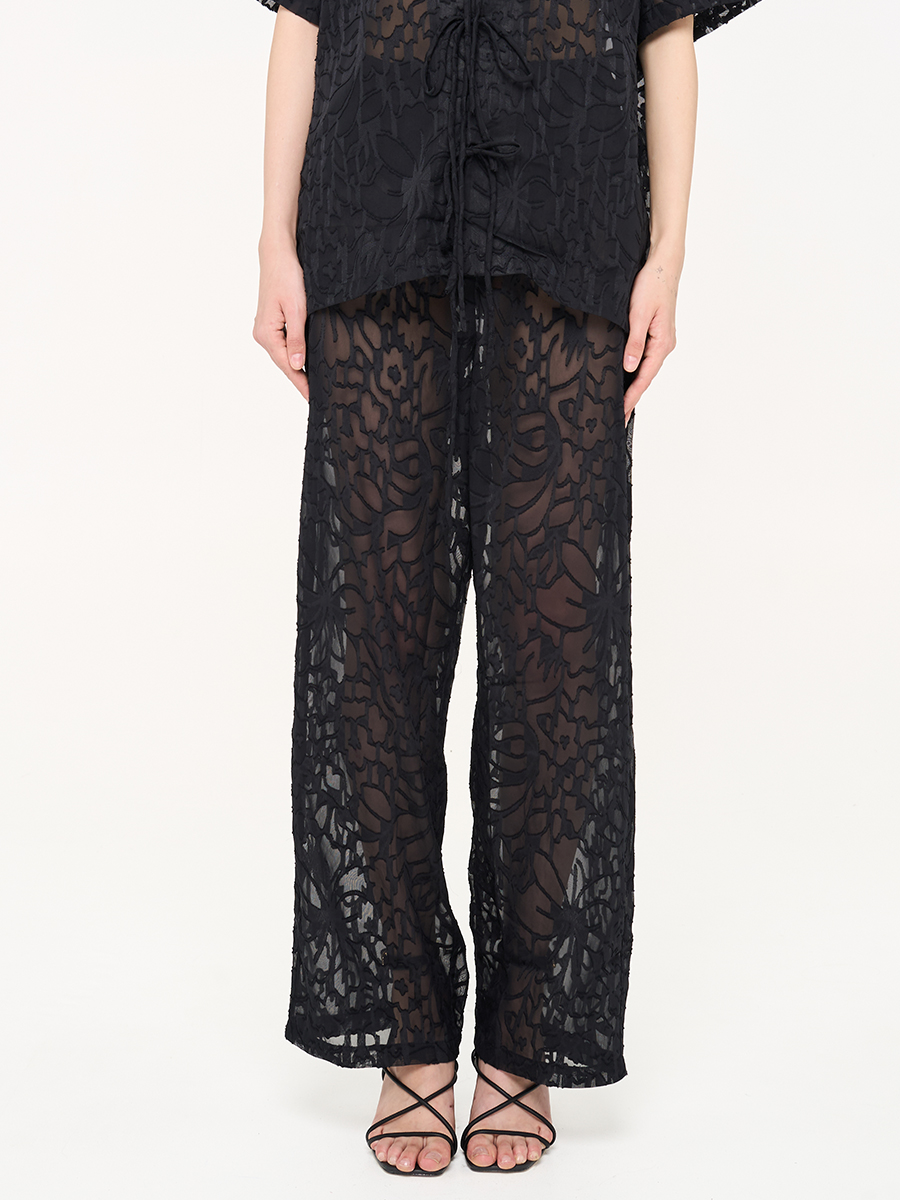 Amber Long Pants Black