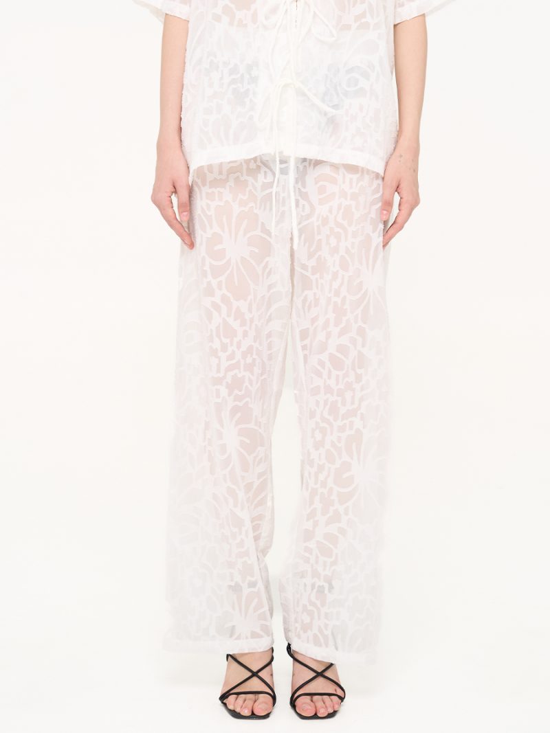 Amber Long Pants White