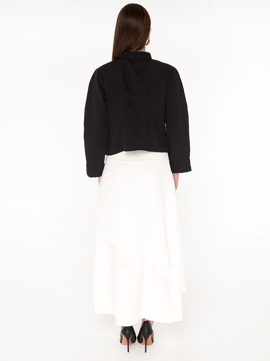 Etta Long-Sleeved Top Black - Image 4