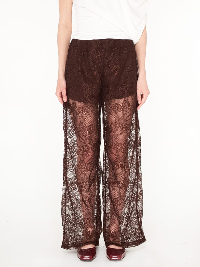 Soho Lace Pants Espresso
