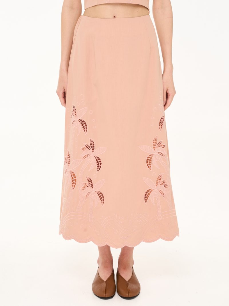 Palmia Skirt Dust Rose