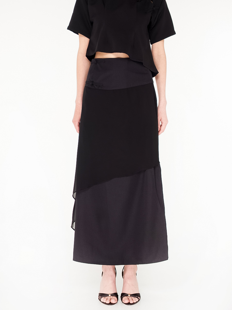 Aera Maxi Skirt Black