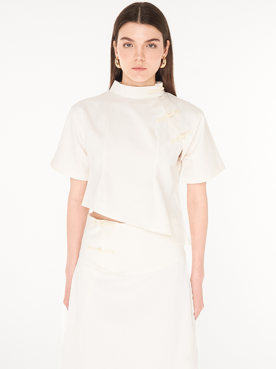 Numa Short Sleeve White