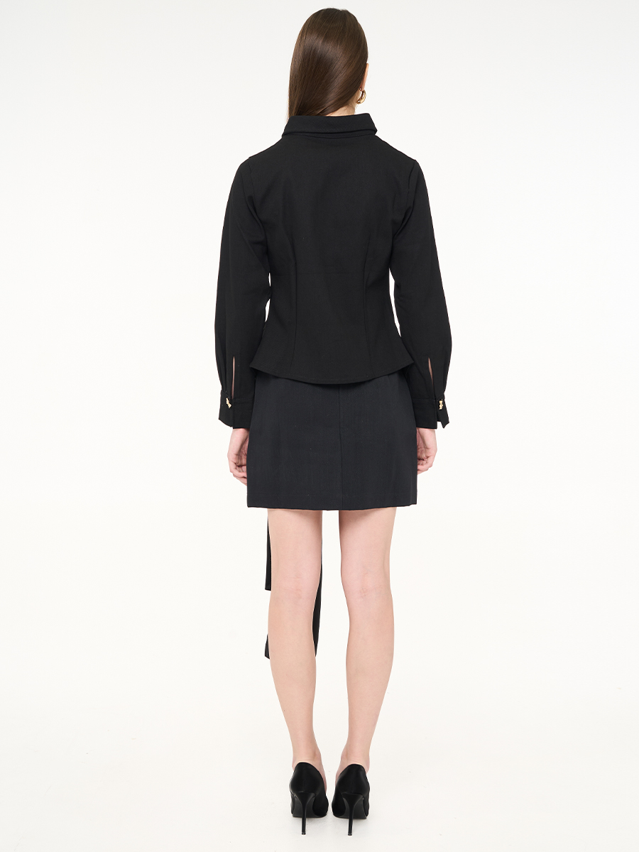 Milan Jacket Black - Image 4